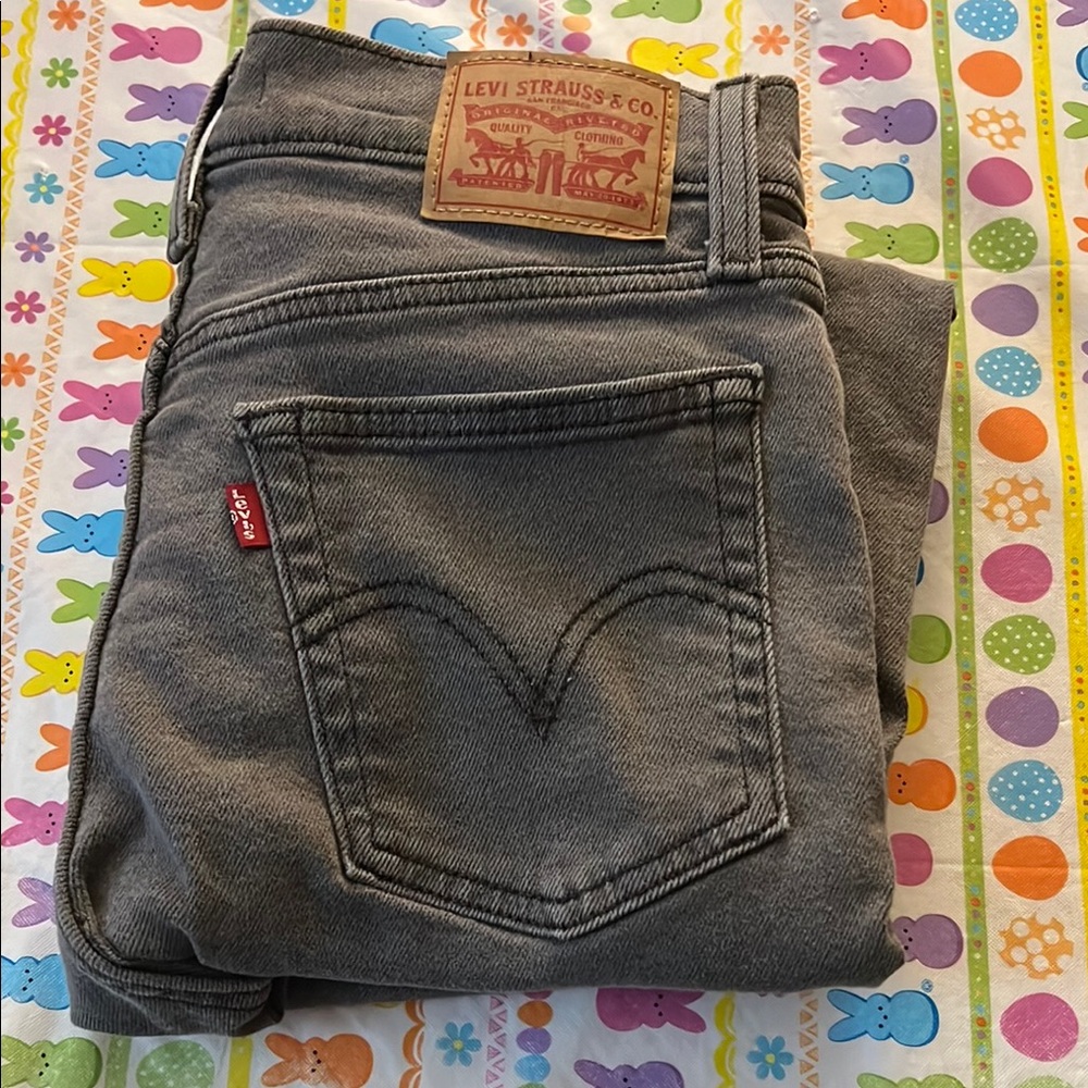 Levi's Gray Denim Jeans